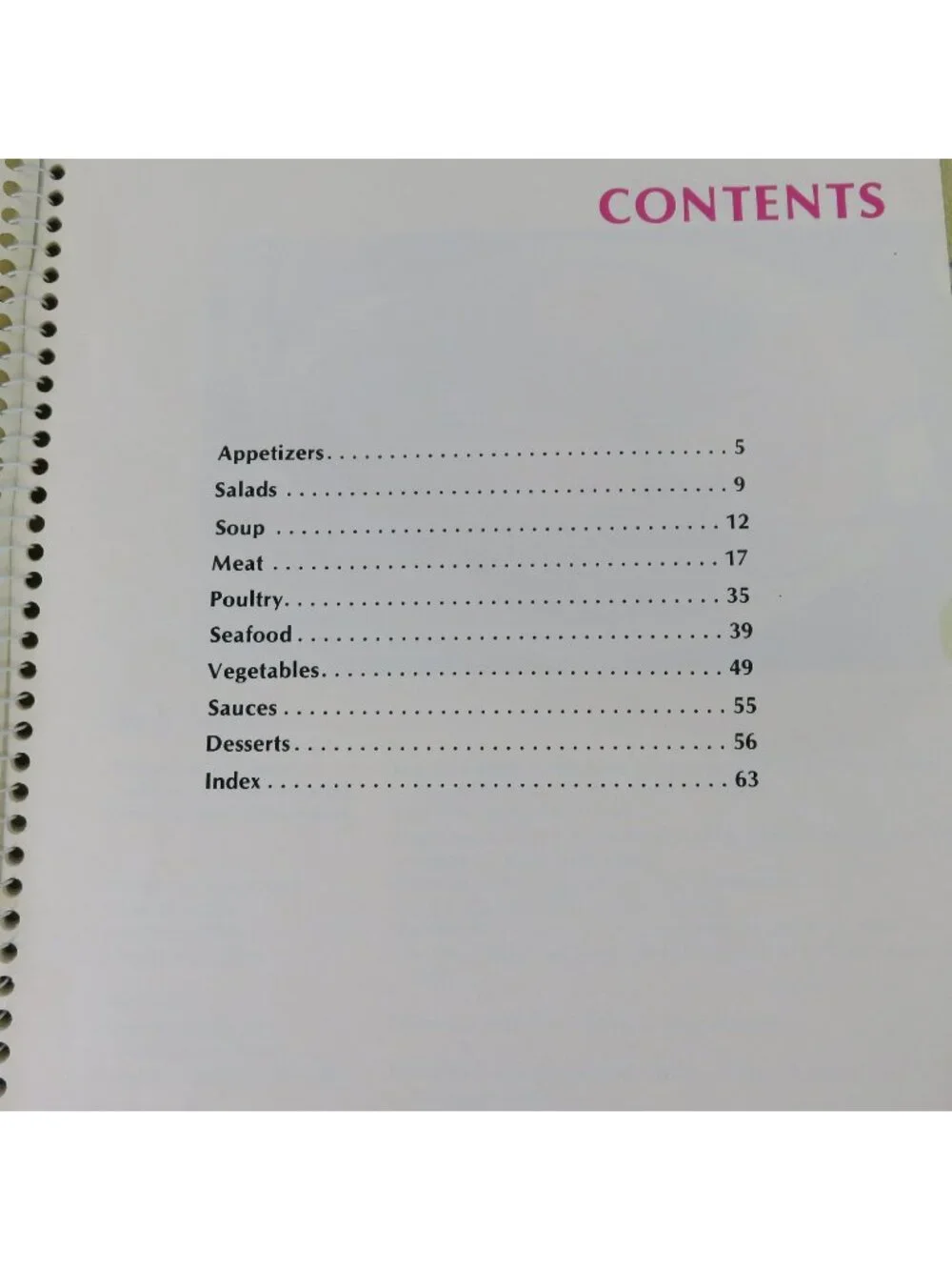 Nice & Easy Cooking Cook Book 1983 Spiral Bound Cookbook Edited by Jane Solmson